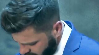 Bound Hector De Silva had his ass rimmed and drilled by Dato Foland