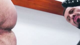 Forbidden Office Tryst Christian Sam Spreads His Gospel of Lust on Gabriel Phoeniz