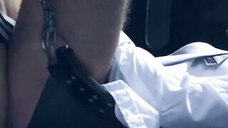 RETRO BONDAGE STYLE! Dato Folands SINFUL SECRETS Exposed  He Pulled Out His Leathers and PUNCHED THE CLOCK with Gay SexStar Logan Moore!