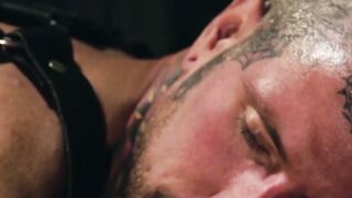  lengthx9Unleash the Beast Tattooed Hunk Andrew Delta Brings the Pain in Graphic BDSM Scene