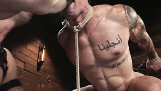 TORTURED TEASE Siren Santiagos Rope Bondage Nightmare!