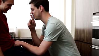 MINDBLOWING DEEP THROATING EPIC Handsome Hunk Swallows His Partners Massive Cock!