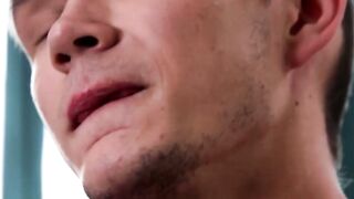 MINDBLOWING DEEP THROATING EPIC Handsome Hunk Swallows His Partners Massive Cock!