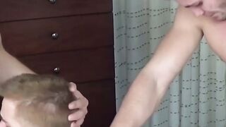 MONSTROUS COCK FEST Skinny Power Bottom Gets DESTROYED by TWO BRAWNY TOPS!
