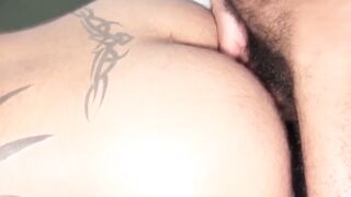 UNLEASH THE BEAST Amirs Brutal Thumb Slapping, Raw Cock Ripping, Tie Me Up, Hot Hole Rip Session with Tattooed Marc Angelos