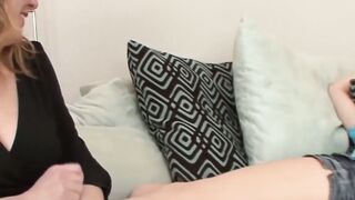 Stepmom Steals Stepdaughters Virginity Tattooed Teen Licks and Gets Licked by Horny Stepmom!