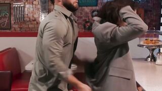 AGEDEFYING BLowjob of the Century Boomer Gets PUBLIC Handjob from SASSY GenZ Cutie!