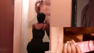 BLACK BOMB SHELL! UNLEASHED African Ebony MILF Uncovers a Raw Appetite for Orgasmic Shower Fuckery!