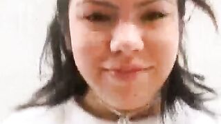 MONSTROUS D DARKNESS Latina Goddess Swallows 12 Inches of Tatted Beast