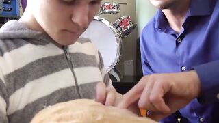 STEPSON SITUATION GOES WILD! My Twink Stepson Dakota Lovell Toys a Teddy Bear  While I FUCK HIM IN THE ASS!