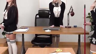Sexplosion in the Halls of Power 3 Naive Coeds, 1 Insatiable Principal, 1 Blazing Office Affair
