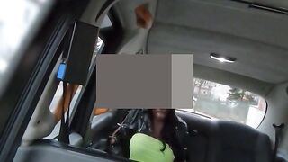 BLACK TITAN UNCAPPED Ebony Mystique Unleashes Her XXXXXL Curves in HOT Backseat Bang