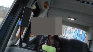 BLACK TITAN UNCAPPED Ebony Mystique Unleashes Her XXXXXL Curves in HOT Backseat Bang
