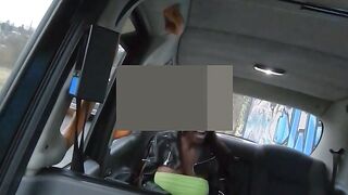 BLACK TITAN UNCAPPED Ebony Mystique Unleashes Her XXXXXL Curves in HOT Backseat Bang