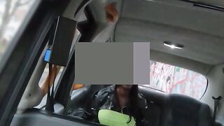 BLACK TITAN UNCAPPED Ebony Mystique Unleashes Her XXXXXL Curves in HOT Backseat Bang