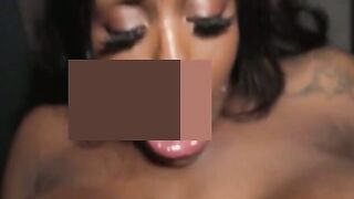 BLACK TITAN UNCAPPED Ebony Mystique Unleashes Her XXXXXL Curves in HOT Backseat Bang