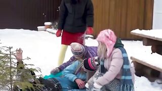 FROZEN DESIRE SLEDGE COASTER TO ORGASMIC ICICLES 6