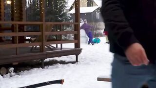 FROZEN DESIRE SLEDGE COASTER TO ORGASMIC ICICLES 6
