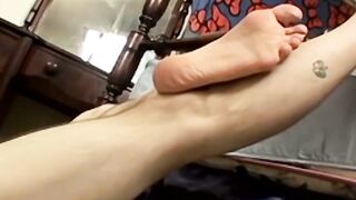 UNLEASH THE WILD BEAST Nolins Insatiable Barefoot Bursts into Epic SelfSatisfying Session