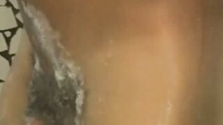 Sexy Brazilian gay Roger squirts his cum all over the place