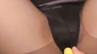 MEGA LEAK! Famous Tokyo Bunny Gets DIRTY in Pantyhose Orgasm Madness!