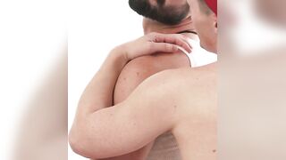 The Unleashing of Pure Lust Coach Tomas Downfall at the Hands and Mouths of Suffocating Huns Grant Ducati and Kyle Steele