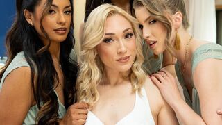 WATCH NOW Bridesmaids LICK THEIR WAY TO MAID OF HONOR  oral, facesitting and more!