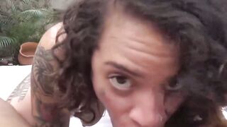 SUPERHOT NINA RIDES HARD Epic Booty Bouncing Blowjob Orgy!