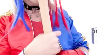 KINKIEST COSPLAY KILL watch as Gracie GETS SCREWED BY A RIDE OR DIE in HARLEYS NASTIEST ADVENTURE!