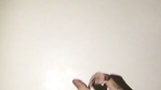 Cute skinny Henry Lynes masturbates his hard cock till he cums