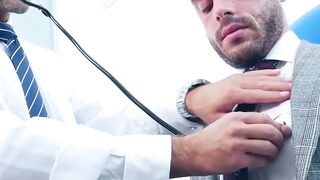 DOCTORS ORDERS Russian Rude Boy Crashes Anal Rectal Examination on Hispanic FuckToy!