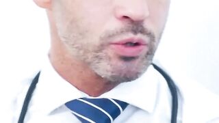 DOCTORS ORDERS Russian Rude Boy Crashes Anal Rectal Examination on Hispanic FuckToy!