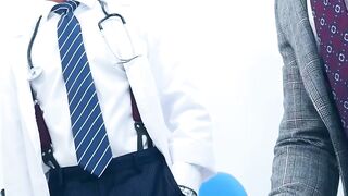 DOCTORS ORDERS Russian Rude Boy Crashes Anal Rectal Examination on Hispanic FuckToy!