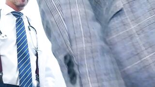 DOCTORS ORDERS Russian Rude Boy Crashes Anal Rectal Examination on Hispanic FuckToy!