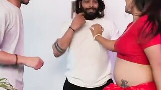 Sizzling Desi Housewife Shamelessly Screws Hubbys Best Friend at Scorching Dance Party