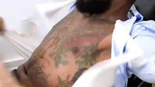  DALLAS GETS Ttakenn AND Teased BY A hARy gUY  Will He CrY or Submit