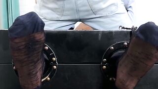  DALLAS GETS Ttakenn AND Teased BY A hARy gUY  Will He CrY or Submit