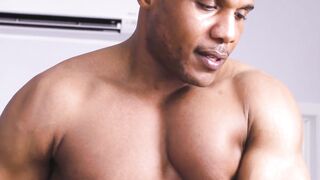 BIG BLACK BOTTOM FEELS THE POUNDING! Papi Santiago Takes Inky Ryans Huge Inked Dick  Watch as He Tears It Apart!