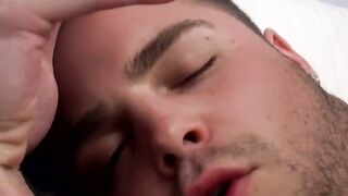 DUSTIN FITCHS BUTTTERRIBLE SECRET Watch Him Squirt Like A FAGGOT while Blowing Smoke