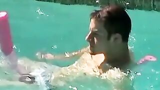 SWEATY SUMMER SHOWDOWN 2 GUYS, 1 POOL, AND A HANDJOB THATLL LEAVE YOU BREATHLESS!