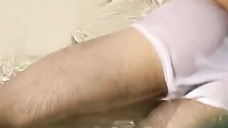 SWEATY SUMMER SHOWDOWN 2 GUYS, 1 POOL, AND A HANDJOB THATLL LEAVE YOU BREATHLESS!