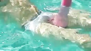 SWEATY SUMMER SHOWDOWN 2 GUYS, 1 POOL, AND A HANDJOB THATLL LEAVE YOU BREATHLESS!