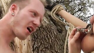 extreme BDSM Frenzy  Naughty Slave Succumbs to Punishment 