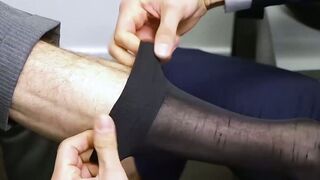 UNBELIEVABLE FOOT FETISH ENCOUNTER Skyy Knoxs PAINFUL OBSESSION with His POWERFUL BOSS!