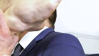 UNBELIEVABLE FOOT FETISH ENCOUNTER Skyy Knoxs PAINFUL OBSESSION with His POWERFUL BOSS!