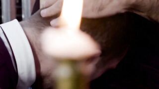 BLESS ME, FATHER! Twink Gets Spanked, Gagged, and Pounded by Nights of Priests Cock