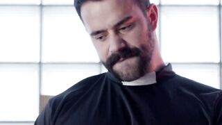 BLESS ME, FATHER! Twink Gets Spanked, Gagged, and Pounded by Nights of Priests Cock