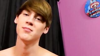 INSANE Twink Elijah White BLASTS Monster Cock OnCamera! You Wont Believe What Happens Next!