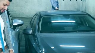 SUCK MY D Dan Tyser Strips naked and gets STUFFED by Oskar Ivan in a Greasy Garage Lynching!