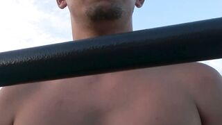 Roman PerezXXXXXX Gets  Destroyed by Nico Vegas in a Wild Outdoor XXXXXX Adventure!!!